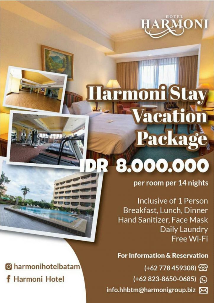Harmoni Hotel Reopening Promotion